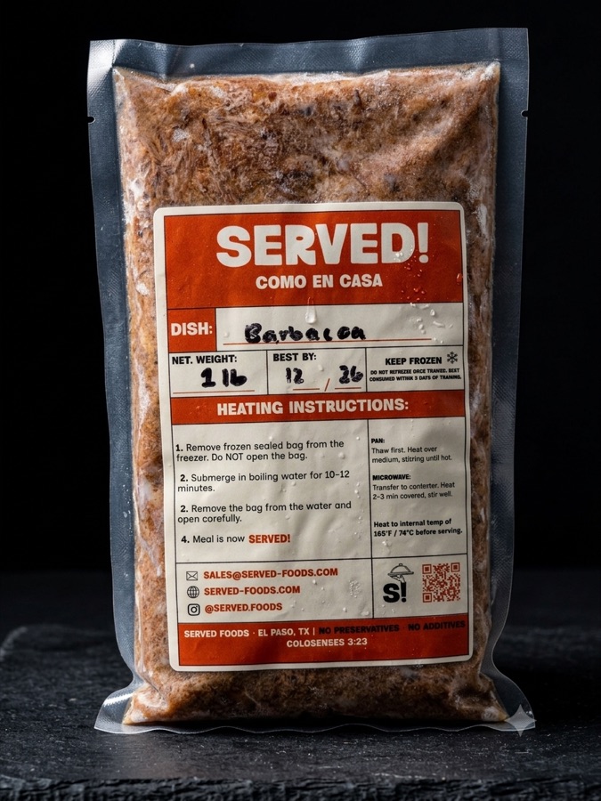 Barbacoa de res casera